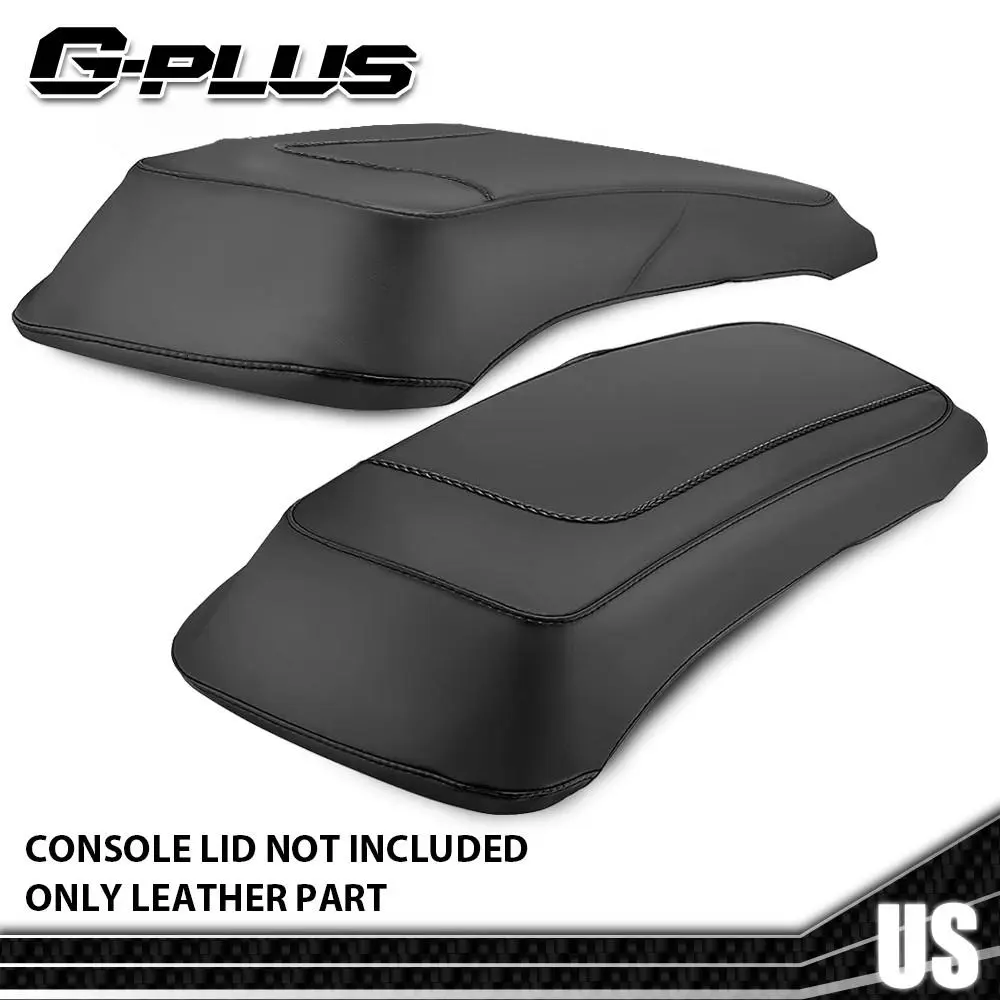 G-PLUS Upgraded Plain Hard Saddlebag Speaker Lid Covers Protector, Motorcycle Accessories, Compatible with Harley Davidson Touring 1993-2013 Automotive Motor Parts