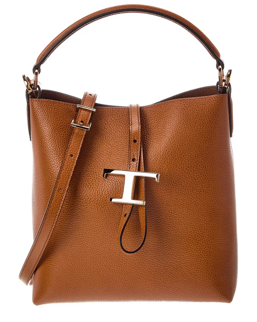 TOD's T Timeless Pendant Bucket Bag