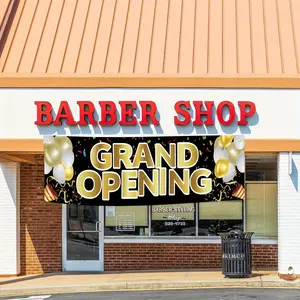 Grand Opening Banner for New Stores, Vibrant Party Decor for Outdoor Ceremonies, Large Advertisements for Gardens & Shops