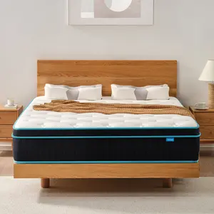 Twin Full Queen Size Mattress Outlet,10 Inch & 12 Inch Hybrid Mattress with Memory Foam & Individual Pocket Springs for Pressure Relief & Motion Isolation Medium Firm,CertiPUR-US Certified,Breathable & Supportive,Comfortable Sleep,Made in USA