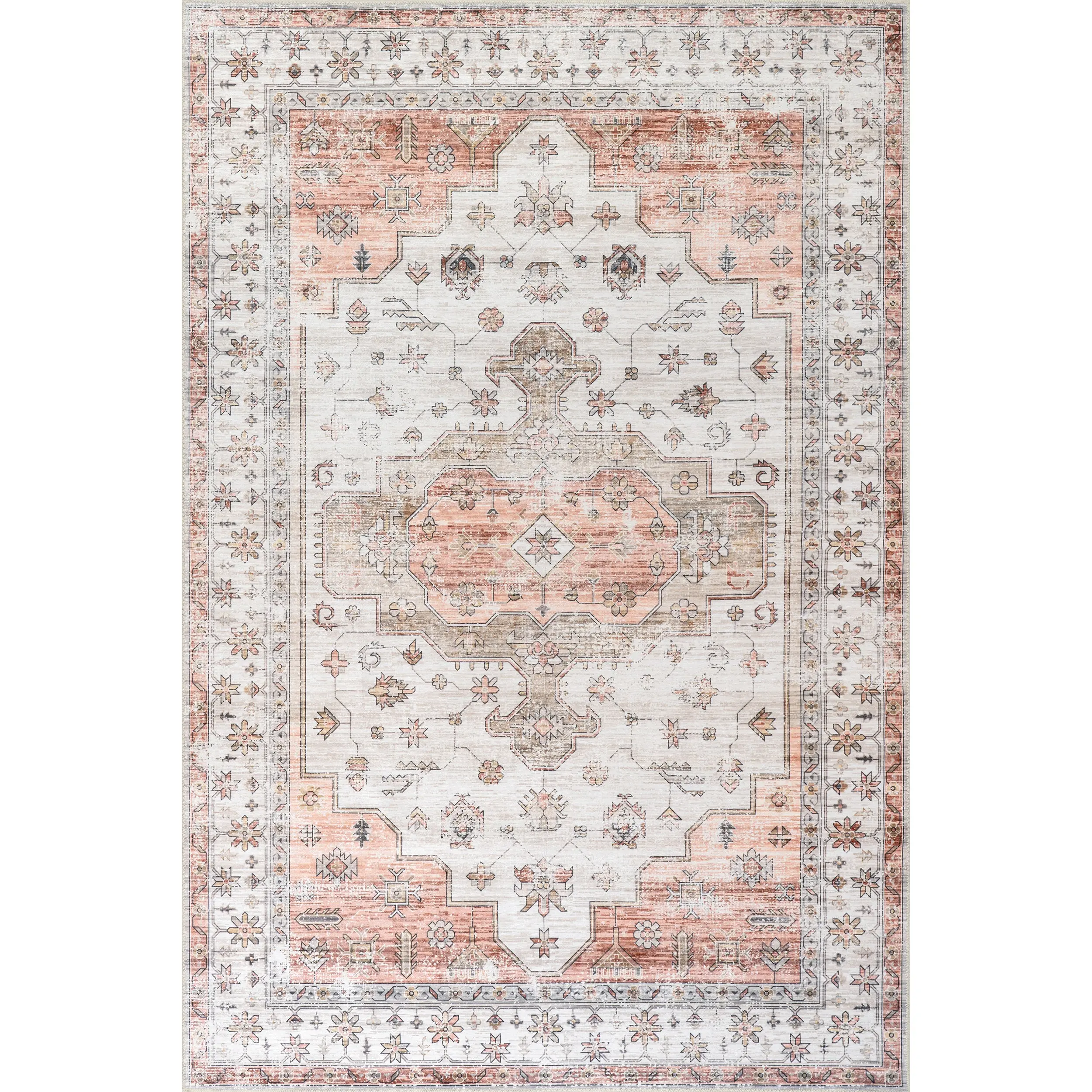 Vinka SplashGuard Machine Washable Area Rug