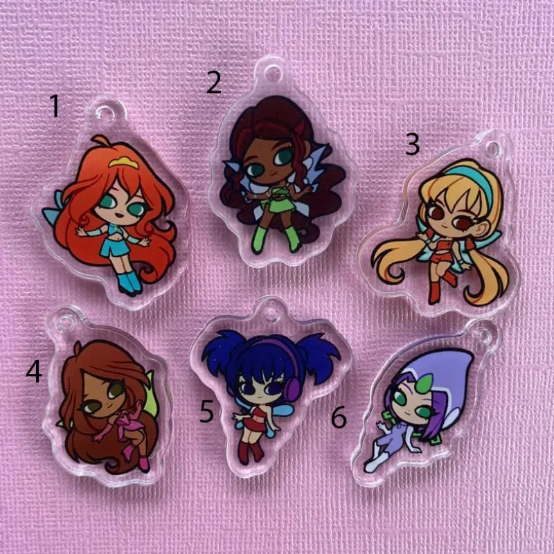 Fairy Friends Acrylic Keychains