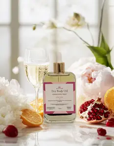 Forbidden Fruit Dry Body Oil | Tropical Floral Scented Body Oil | Fast-Absorbing Glow Oil | Hibiscus Body Oil