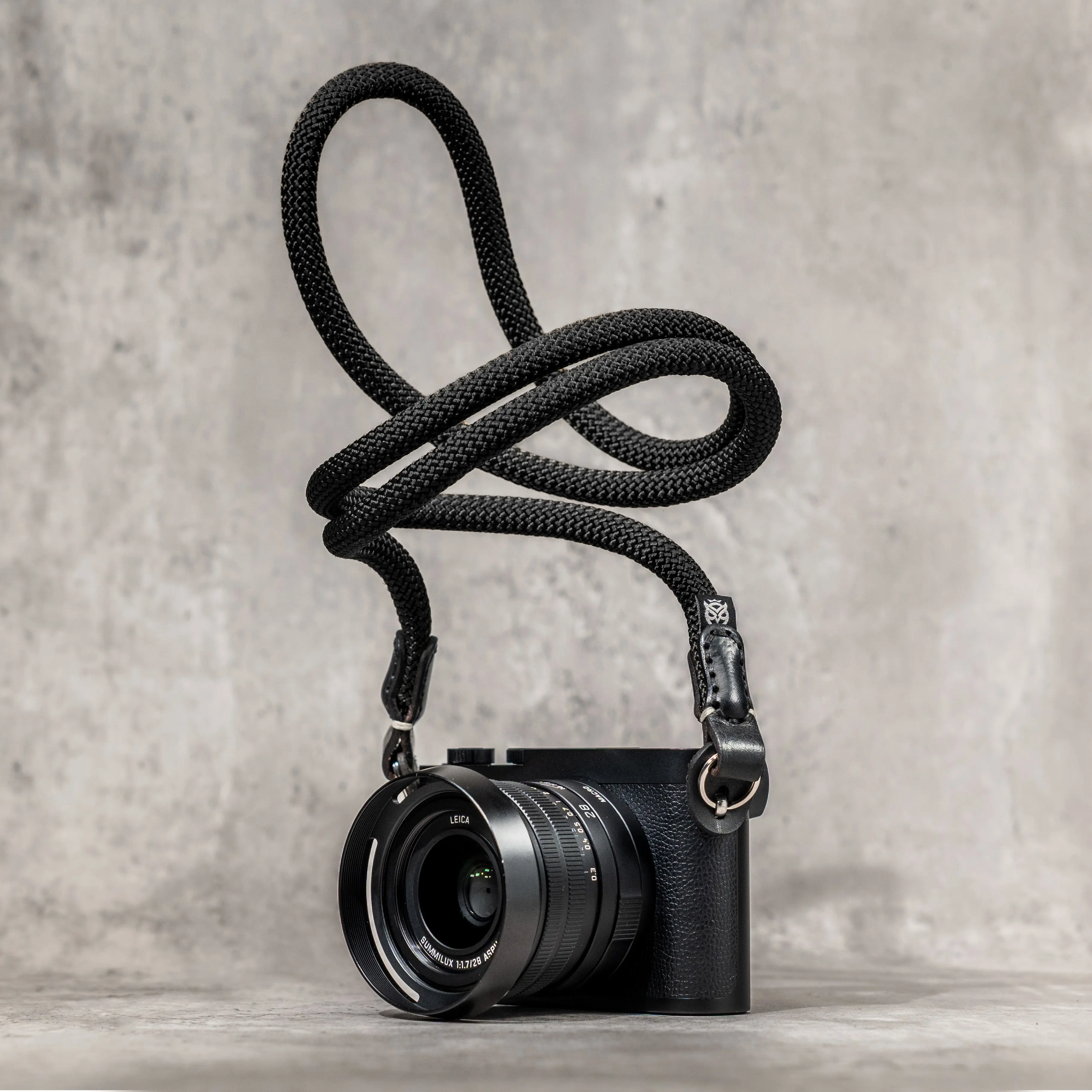 Classic Round Rope Camera Strap - Monochrome