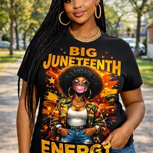 “Juneteenth Energy Graphic Transfer (DTF Ready Print)”