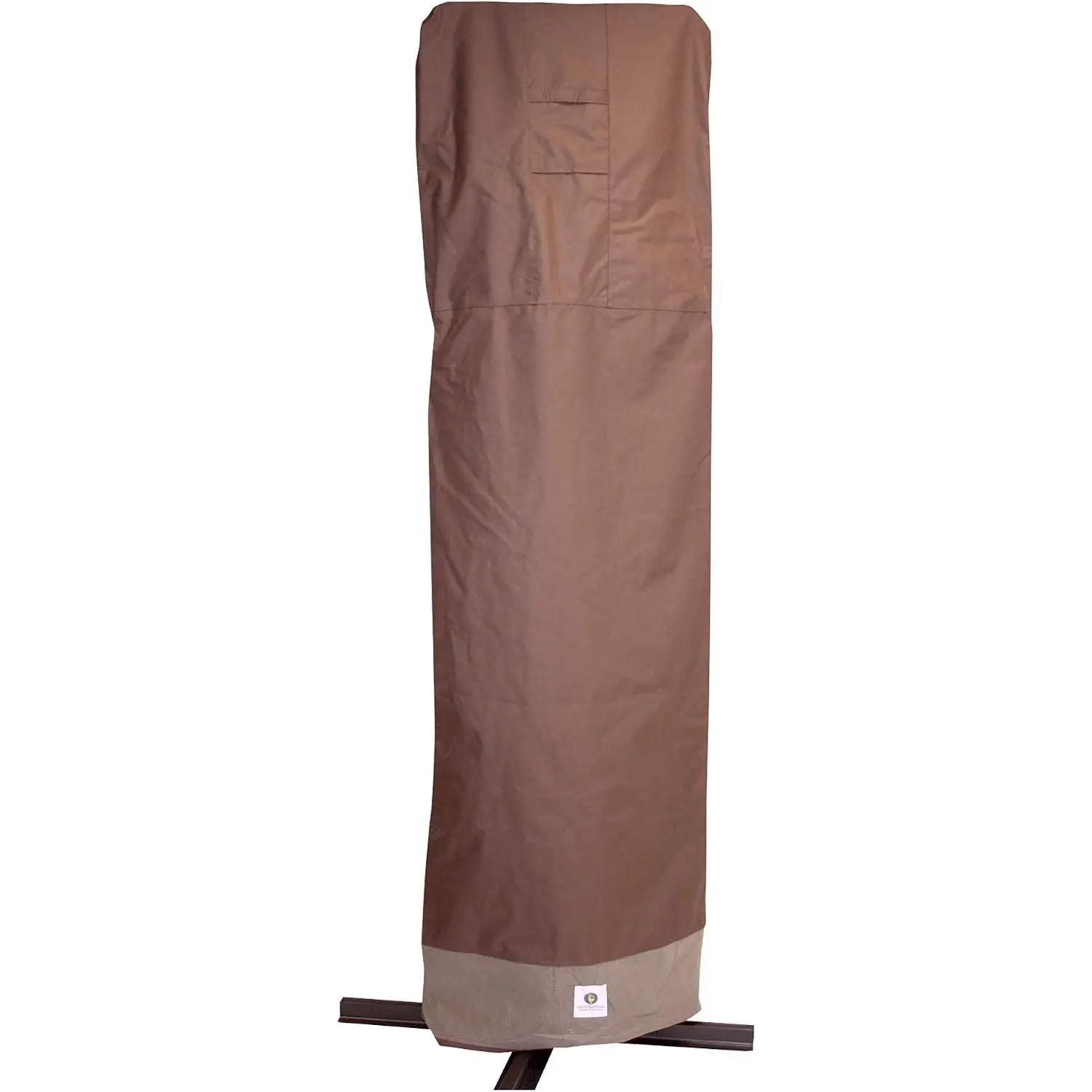 DUCKCOVERS Ultimate Waterproof 101 Inch Patio Offset Umbrella Cover with Integrated Installation Pole, Patio Furniture Covers