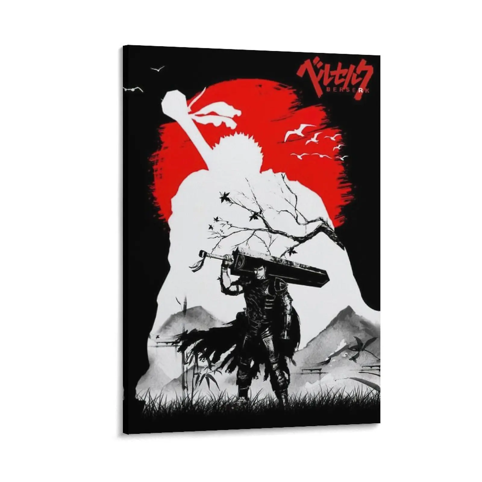 Exclusive Berserk Anime Canvas Wall Art Posters - Artistic Print Painting for Modern Bedroom Decoration, Creative Home Decor Gift Idea