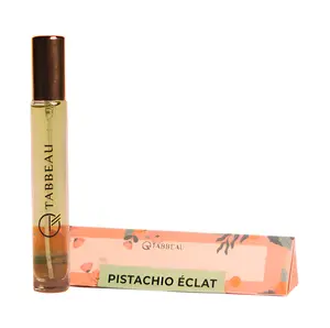 PISTACHIO ÉCLAT Eau De Parfum | Handmade Fragrance for Women & Men | Clean & Natural Ingredients | (TRAVEL SIZE 10 ML /0.33 OZ) Long Lasting & Lightweight - Unique Unisex Original Scent