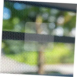 10 Pack Self-Adhesive Mesh Stickers — Multi-Purpose Repair Patch for Window Screen, Drain Hair Catcher & Bathroom Sink Filter, Quick Install Durable Net Stickers