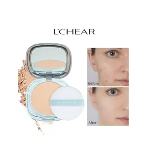 Natural Matte Pressed Powder, Waterproof Sweat Proof Long Lasting Concealer Powder , Lightweight Oil Control Face Cosmetics Powder-Foundation
