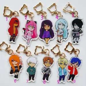 Mystreet Aphmau Acrylic Keychains, aphmau keychain, And Perfect For Bags, Keys, Or Gifts. Great For Daily Use