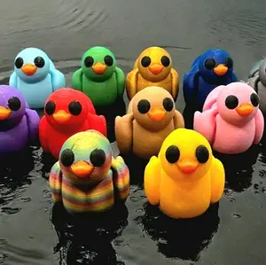 3D Printed Articulated Mini Duck - Fidget Friend