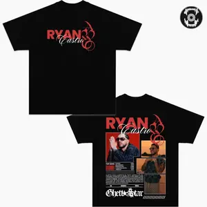 Ryan Castro Ghetto Star Album Tour 2026 T-Shirt, Latin Reggaeton Trap Graphic Tee, Urban Music Streetwear Shirt, Unisex Cotton Fan Merch Gift Tee