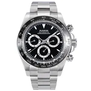 Sugess Chrono Racing Men's Watch 39mm Auto WR 5 ATM S418-2.005.S