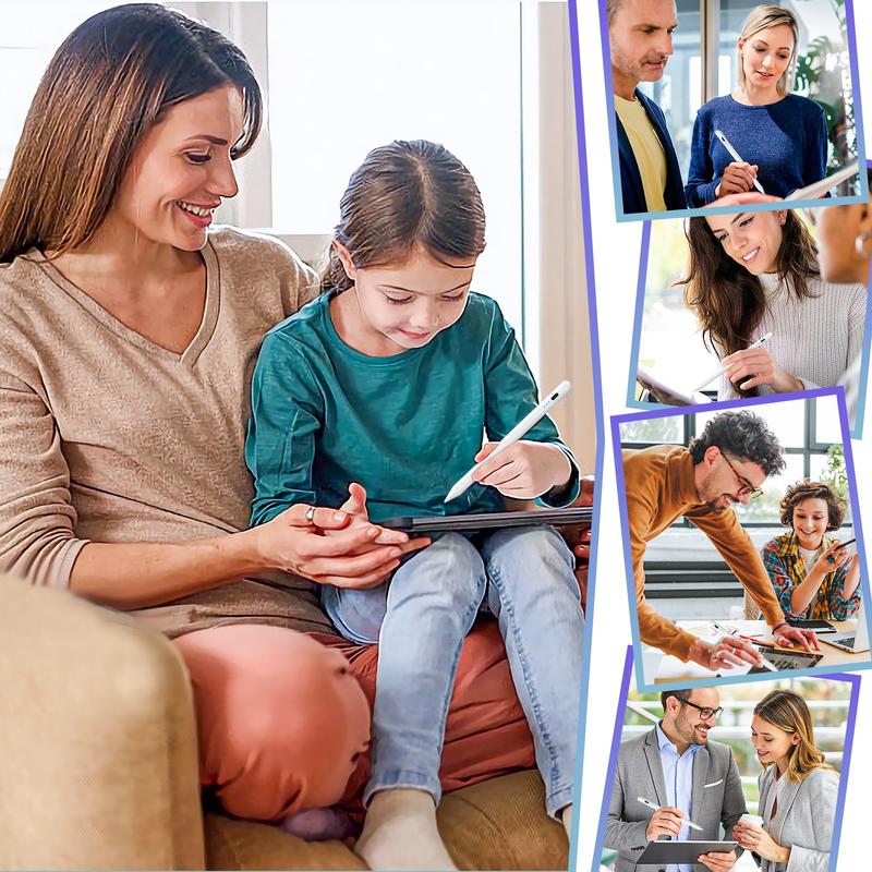 Stylus Pen for iPad 9th&10th Generation - iPad Pencil 2nd Generation, Fast Charge Active Pencil Compatible with 2018-2025 Apple iPad Pro11&12.9 inch, iPad Air 3/4,iPad 6/7/8/9/10,iPad Mini 5/6 Gen-Pink