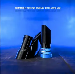 DETAIL DEMON Crevice Air+Vac Oval Attachment compatible with The Rag Company Ultra Air Blaster Mini
