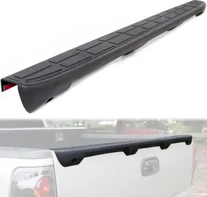 Tailgate Spoiler Cap Cover Compatible with 1999-2007 Chevy Silverado GMC Sierra Replacement for 15932249 GM1909101 Molding Top Protector Textured Black