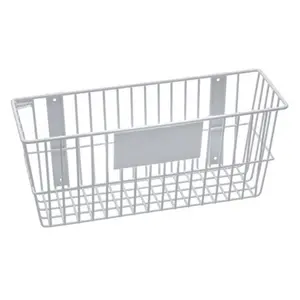 RACKEM RACKS 9188-W 18 x 6 x 8 in. Wire Basket - White