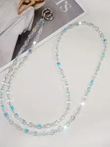 Sparkling Sugar Crystal Powder Crossbody Phone Strap, Stylish and Durable Accessory for Daily Use, Perfect for Trendy