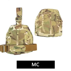 Dmgear Steel Bone Series Shoulder Protector, Universal Wargame Tactical Vest Shoulder Pad, Compatible with All Army fans Tactical Vests, Protective Gear