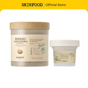 [SKINFOOD Official] Potato Spot Care Duo | Potato Madecassoside Soothing Toner Pads 60EA + Potato Food Mask 120g