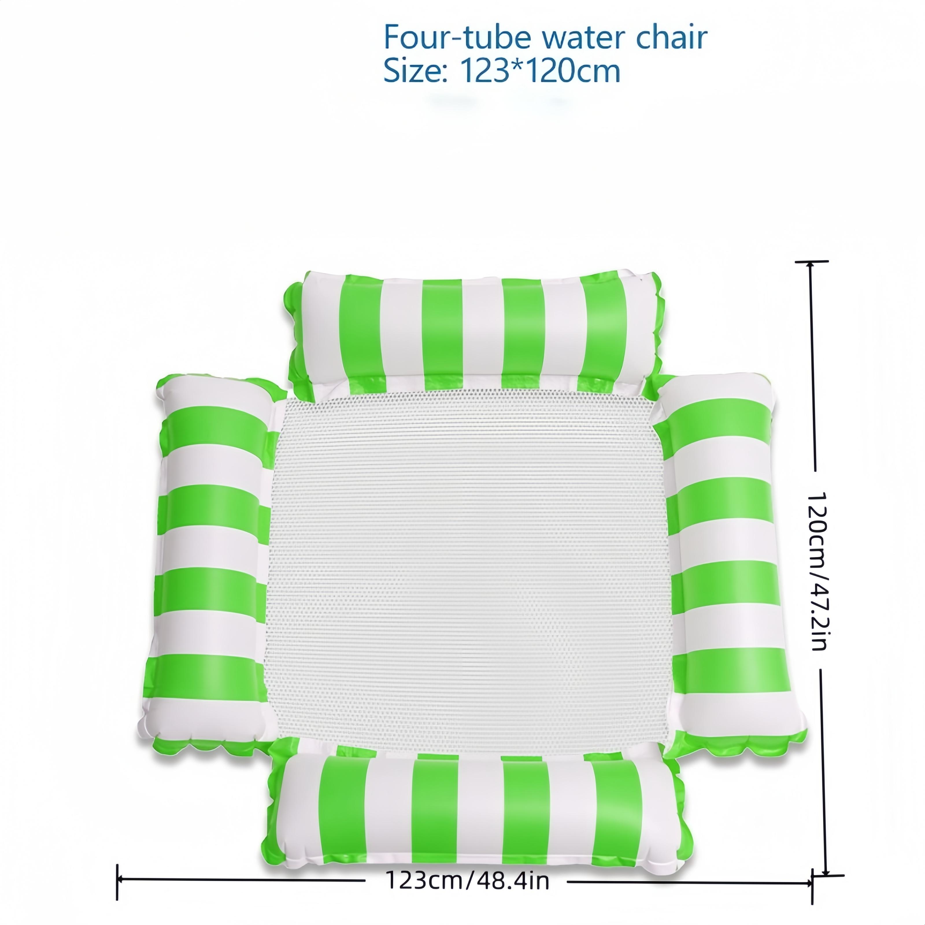 Pool Floats, Inflatable Pool Hammocks,Portable Pool Float for Adults, Pool FloatsAdult Lounge Chair, Pool Float Raft forSummer Relaxing & Travel, Pool Accessoriesfor Backyard Party, Above Ground PoolAccessories for Lake & Beach Vacation