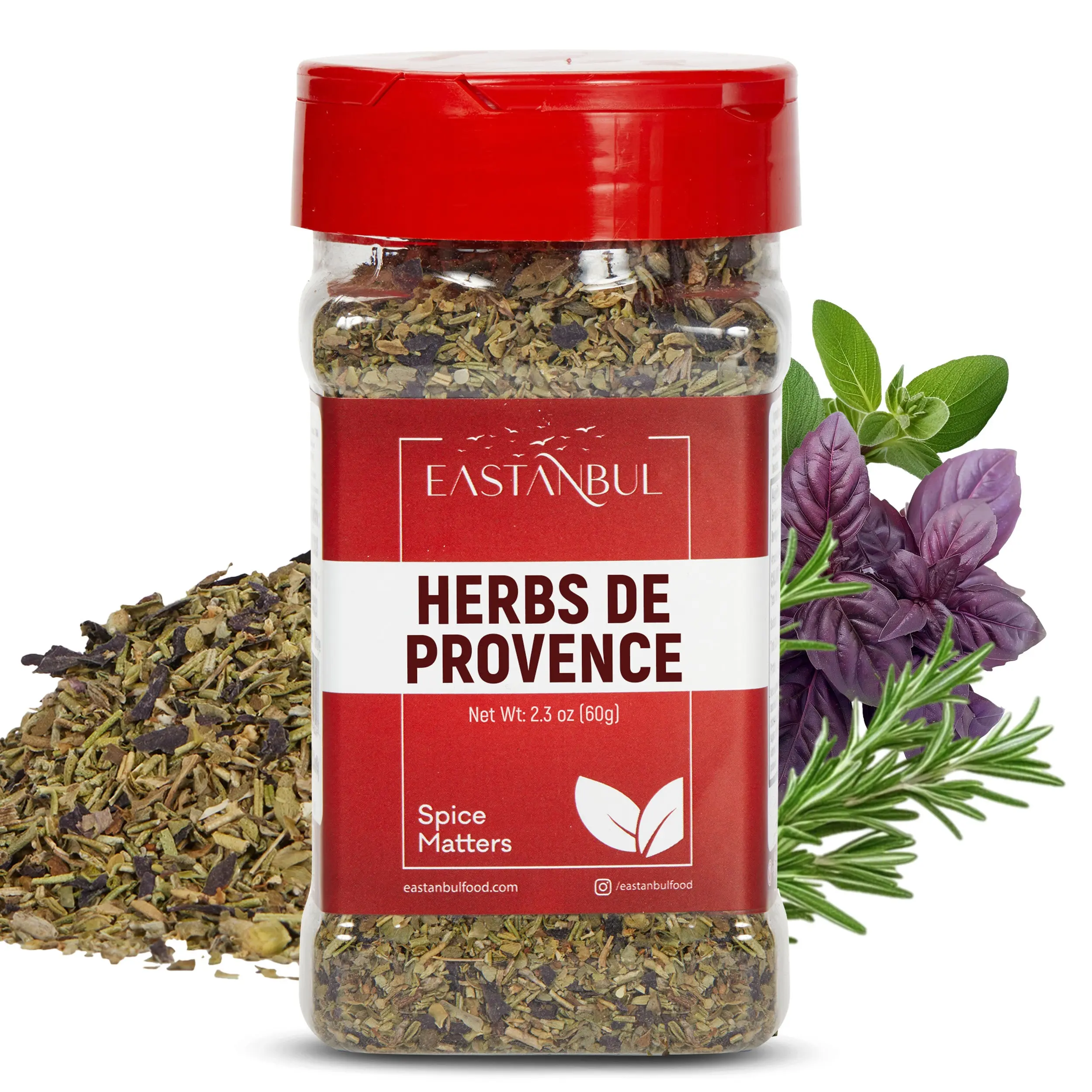 Eastanbul Herbs De Provence Seasoning, From France Culinary Tradition,2.3oz Gluten Free Herbal Natural Herbal Organic