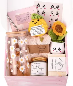 Get Well Care Package Gifts for Women, Self Care Gifts Basket, After Surgery Recovery Gift Set for Friends Sister Mom, Thank of You Present for Her
