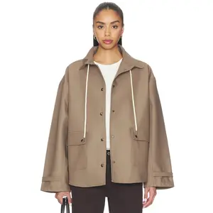 EAVES x Jasmine Tookes Cara Jacket in Walnut