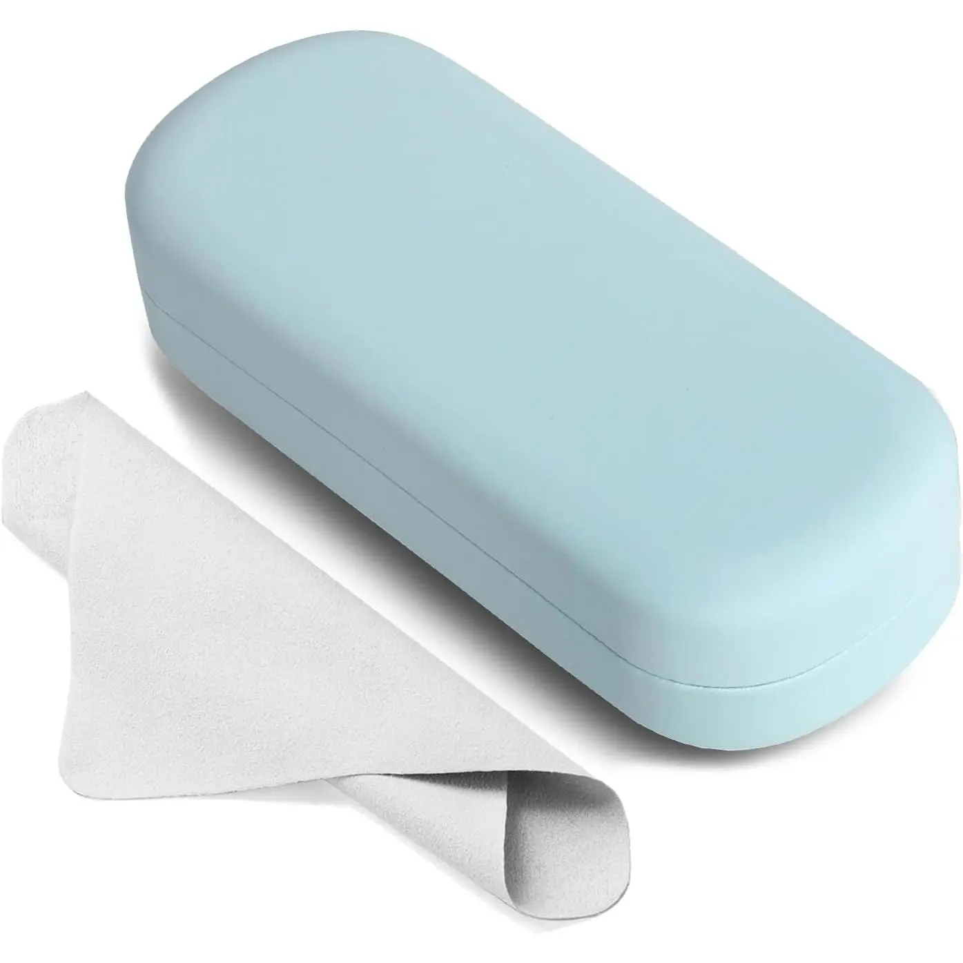 Glasses Case Hard Shell Large Eyeglasses Case PU Leather Protective Case for Sunglasses Eyeglasses for Men Women