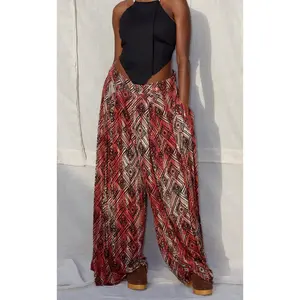 KHADIJAH WIDE LEG PANT Scarlet Bottom Womenswear