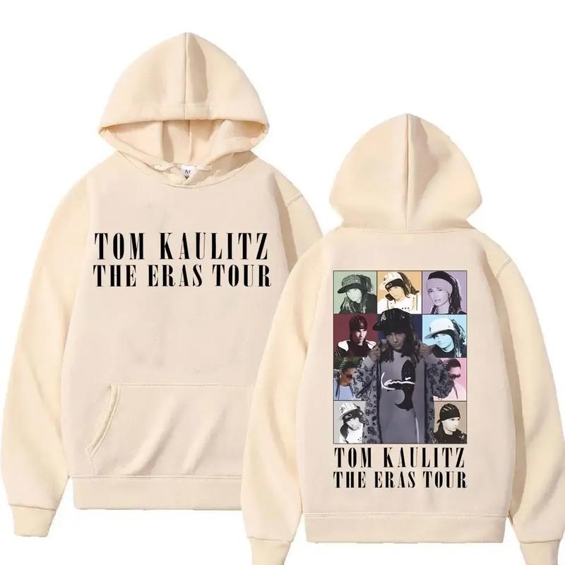 Tom Kaulitz The Eras Tour Hoodie German Rock Band Tokio Hotel Graphic Hoodies Men Women Hip Hop Punk Gothic Sweatshirt