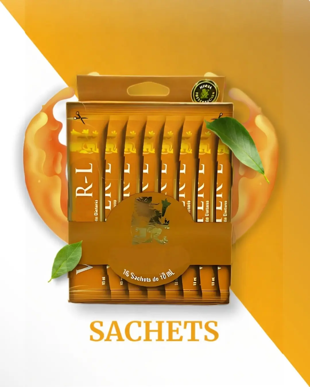 Liquid Sachets – 16 Pack (10 mL Each) + FREE GIFT for Men & Women