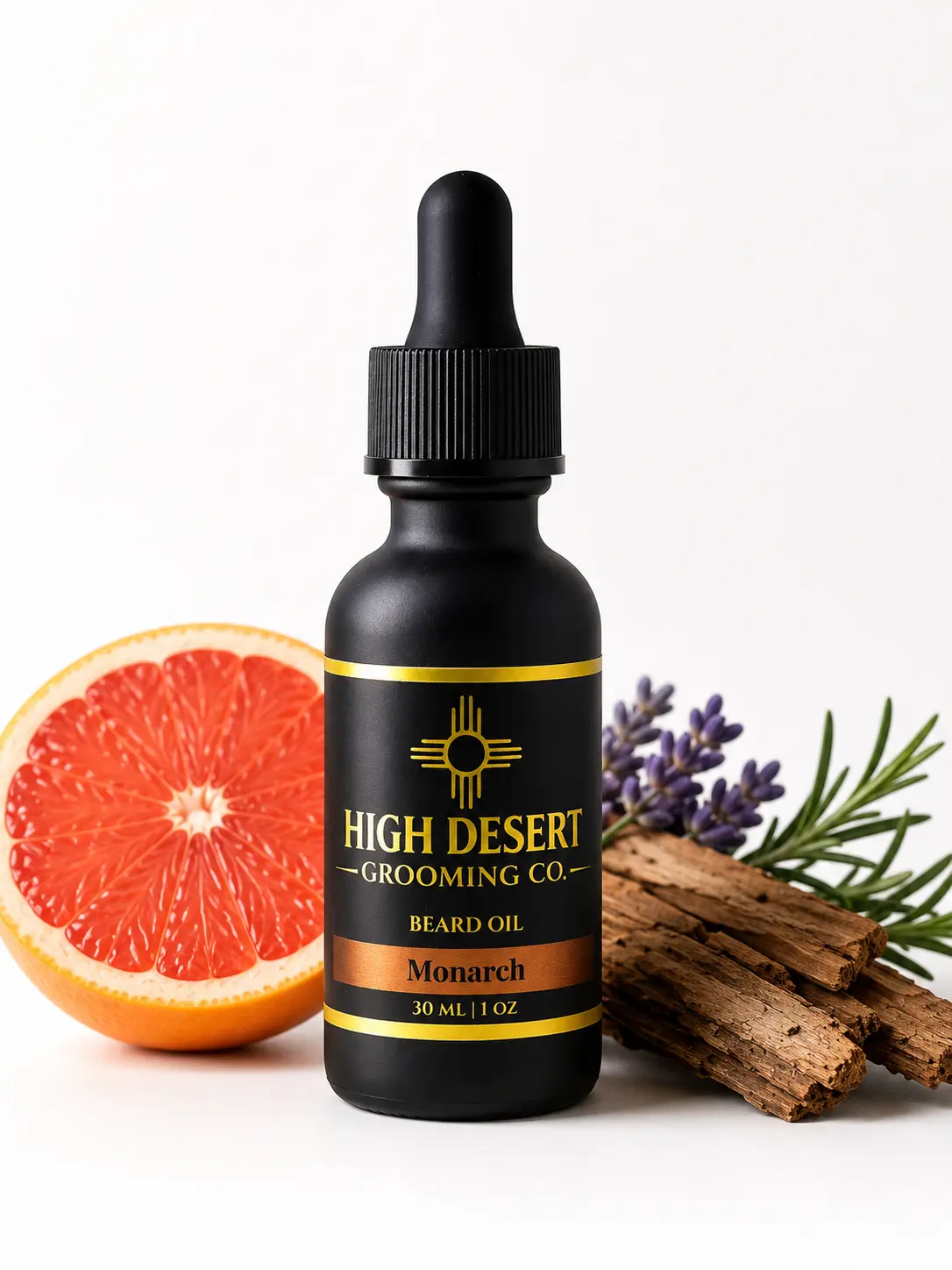 Monarch Beard Oil - Grapefruit, Woods & Cashmere