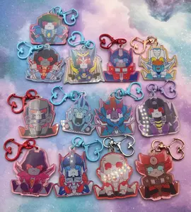 TF Crybaby Keychain w/color border