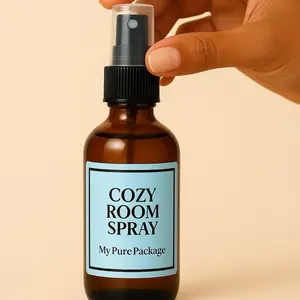 My Pure Package Room Spray – Clean Linen & Citrus Aromatherapy for Energy Reset (Mary Rose & Cozy Room Scents)