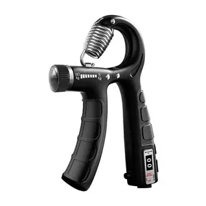 Adjustable Countable Hand Grip Strengthener, 5-60KG Anti-Slip Hand Gripper for Strength Training
