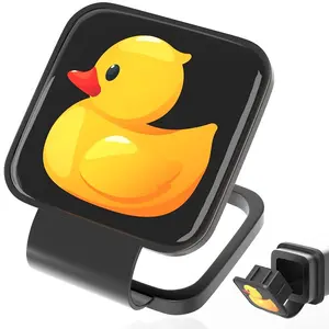 Duck Hitch Cover for 2 Inch Receivers - Trailer Hitch Cover Tube Plug Insert Cap, Compatible with Pickup, SUV, Jeep, Cars, Trucks, RV & More Exterior Accessories