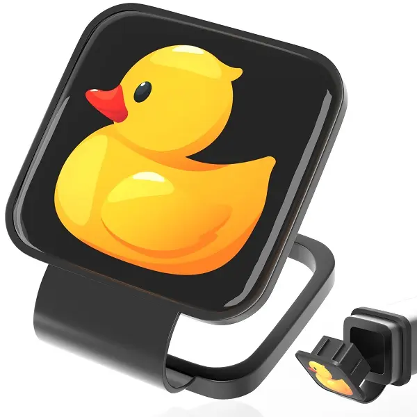 Duck Hitch Cover for 2 Inch Receivers - Trailer Hitch Cover Tube Plug Insert Cap, Compatible with Pickup, SUV, Jeep, Cars, Trucks, RV & More Exterior Accessories