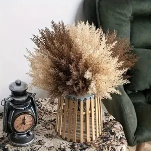 Straw Artificial Plants Plastic Wheatgrass Wedding Table Centerpieces Home Living Room Vase DIY Decoration Accessories