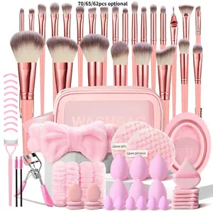 Professional Makeup Brush Set, Multifunctional Cosmetic Tools Kit, Includes Makeup Box, Foundation Brushes, Eyeshadow Brushes, Eye and Face Makeup Brushes