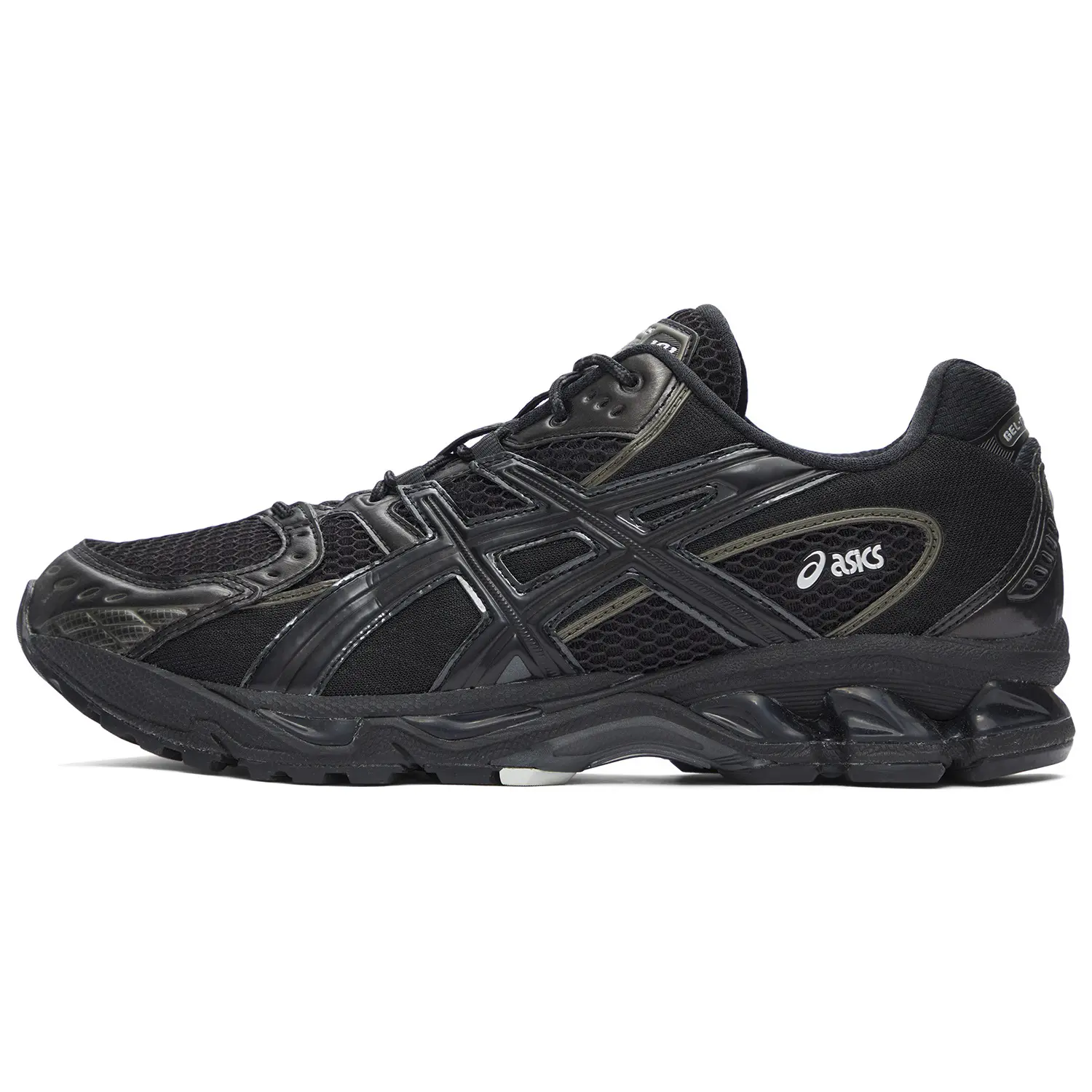 ASICS GEL Nimbus 10.1 Cushioning Wear Resistant Low Top Running Shoes Unisex Black Gray Retro Versatile Cushioned 1203A780-001