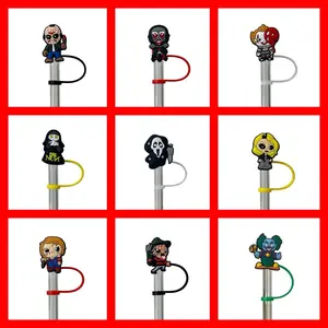 Horror Movie Straw Topper