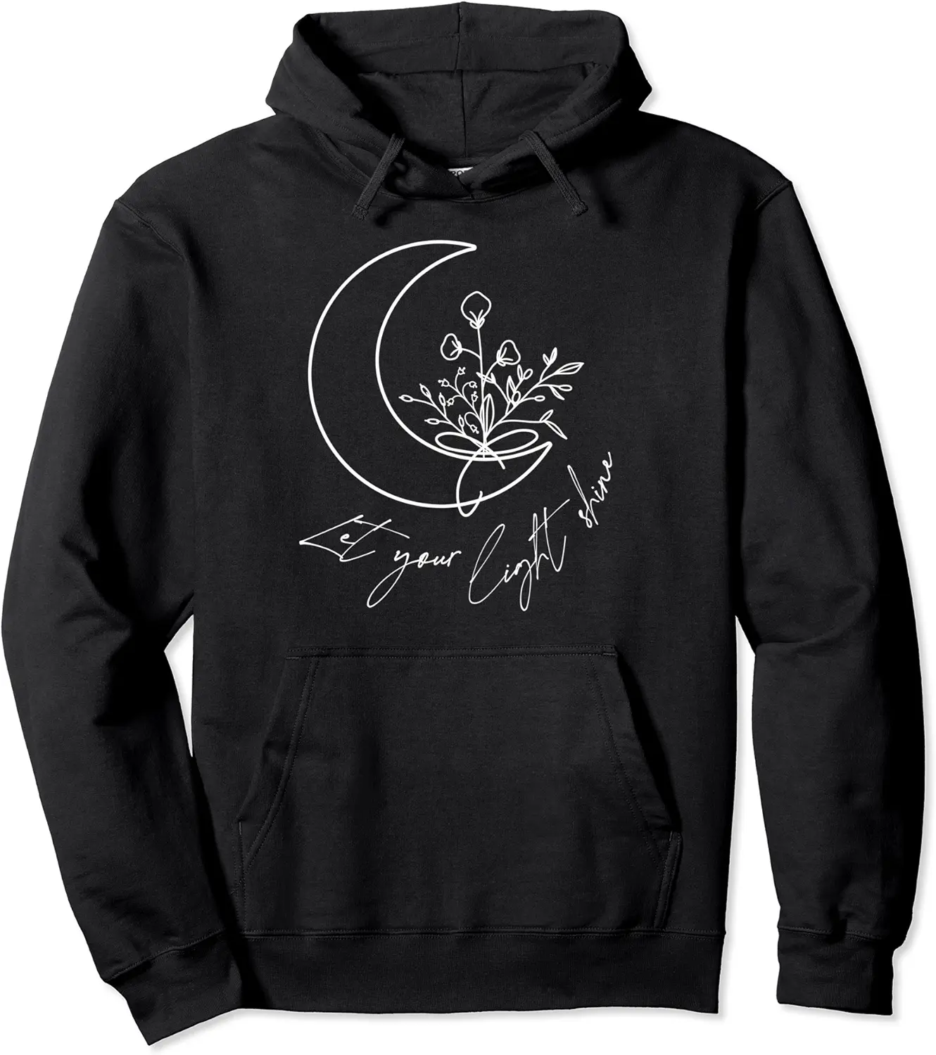 Vintage Retro Let Your Light Shine Boho Peace Hippie Gift Pullover Hoodie - Terrancecar Shop 50B08N6FPHX6