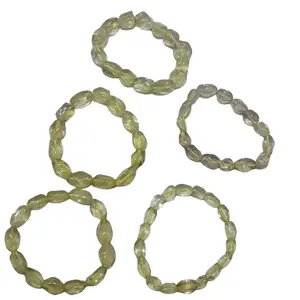 Natural High Quality Libyan Meteorite Bracelet - Handcrafted Youth Jewelry with Iconic Widmanstätten Pattern