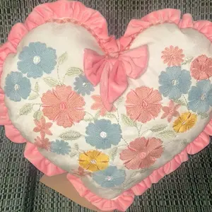Heart-Shaped Decorative Pillows for Home Couch, Bedroom, Living Room Accent Decor