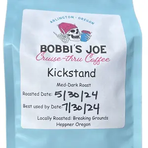 Kickstand-Med/Dark Blend whole bean coffee