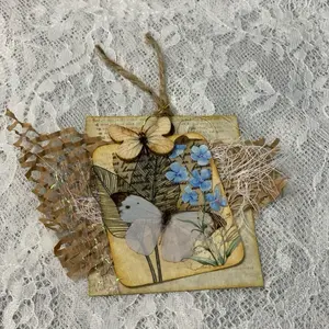 Handmade Tags – Perfect for Junk Journals, Gifts & Scrapbooking