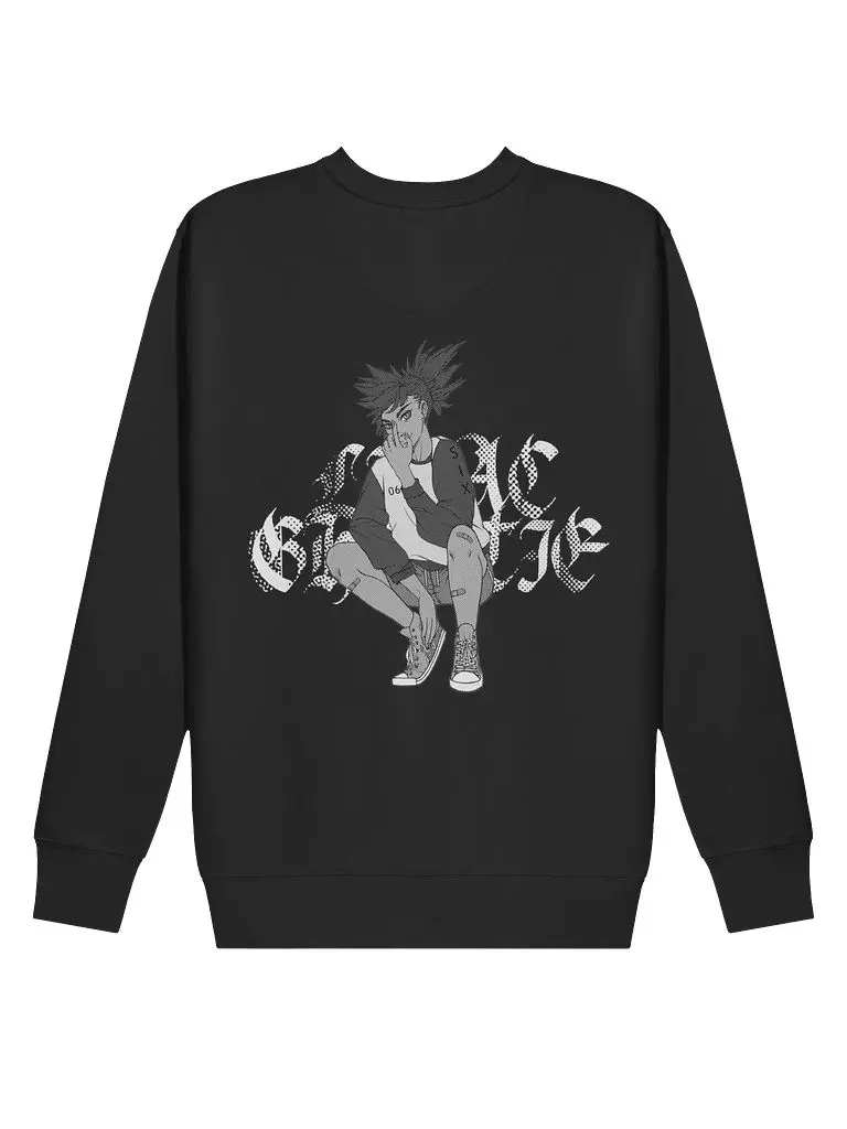 06 Pose Cotton Blend Pullover Sweatshirt