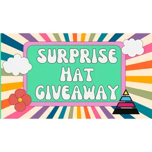 Surprise Embroidered Hat | Surprise Design | Unisex Hat